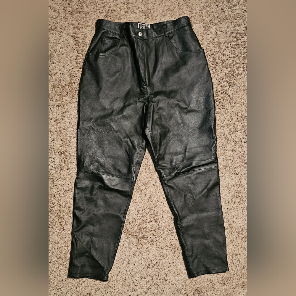Forenza 100% leather pants.